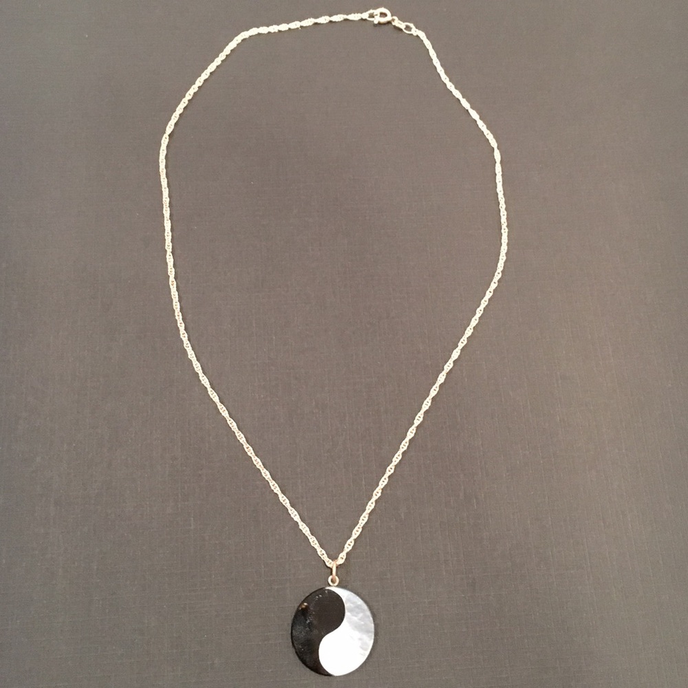 Sterling Silver w/ Black Onyx/Mother of Pearl ☯️